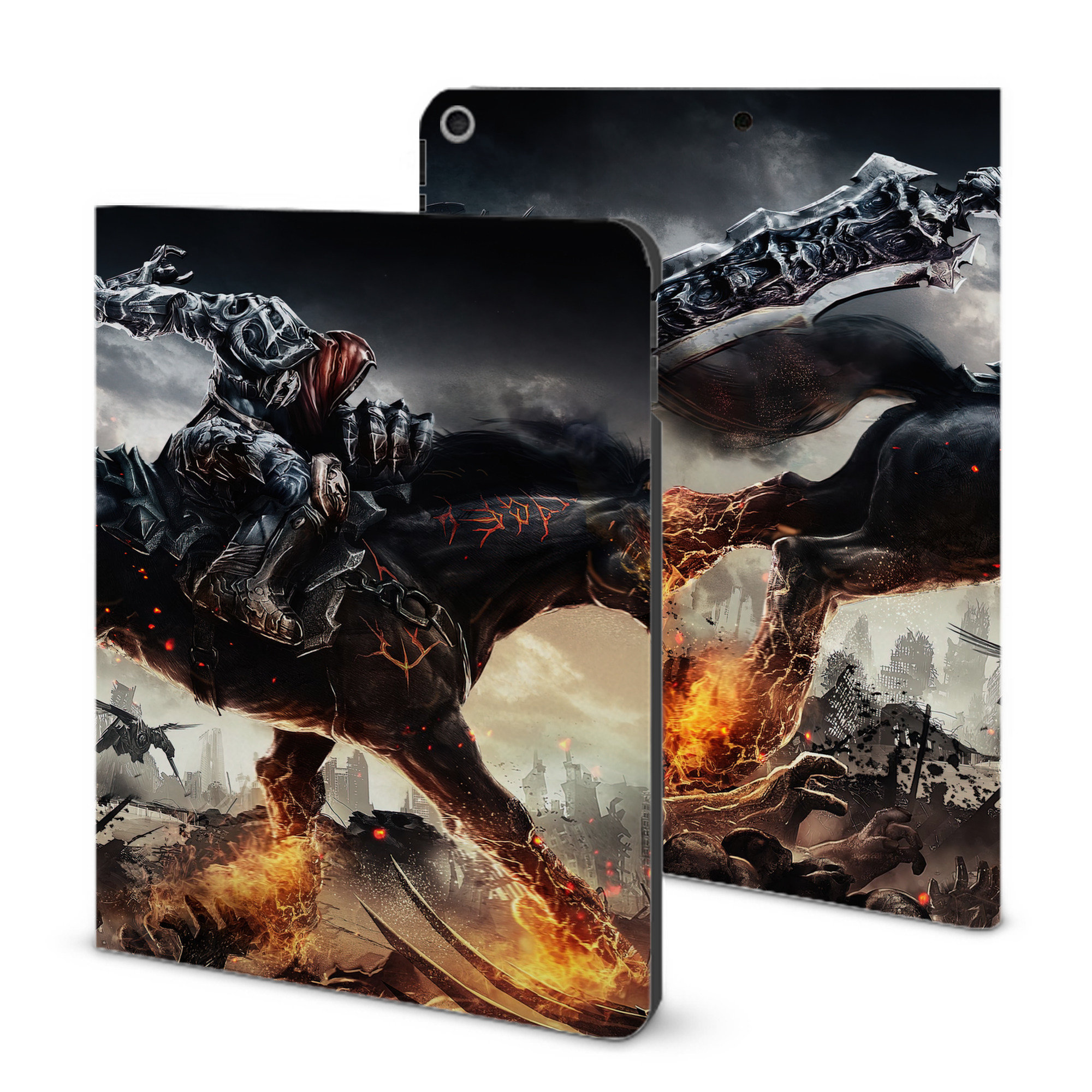 （画像用） Deadpool デッドプール IPad ケース ブック型 PUレザー TPU 耐衝撃 軽量 薄型 ペン収納なし 全面保護 IPad 各モデル対応